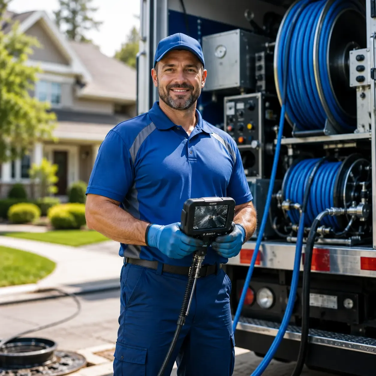 Local outdoor drain cleaning specialists in Conesville, IA